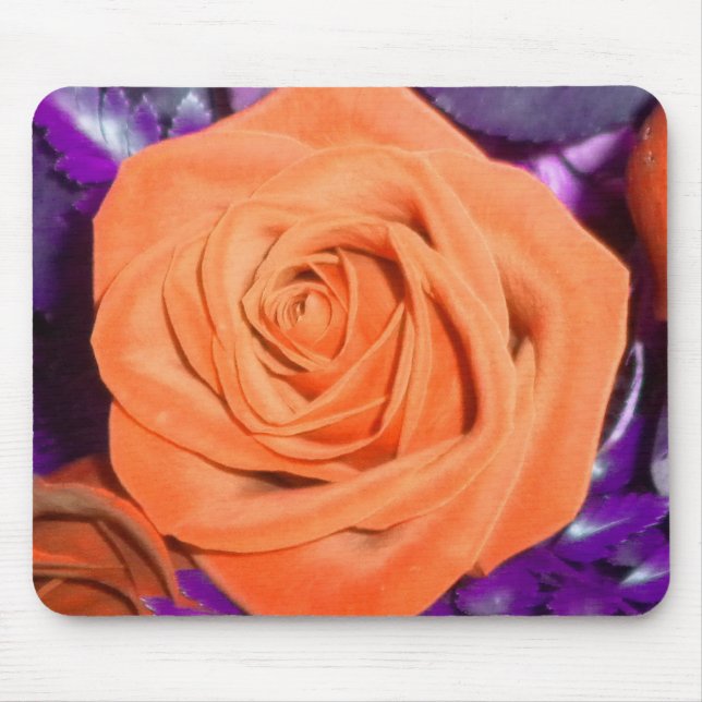 Mandarine Rose Mouse-Pad Mousepad (Vorne)