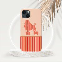Mandarine Stripe Poodle