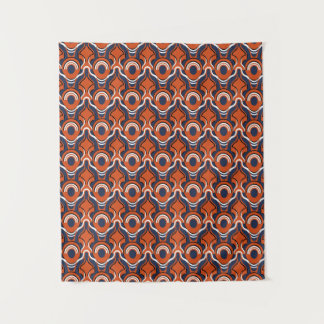 "Mandarine Tides" Wandteppich