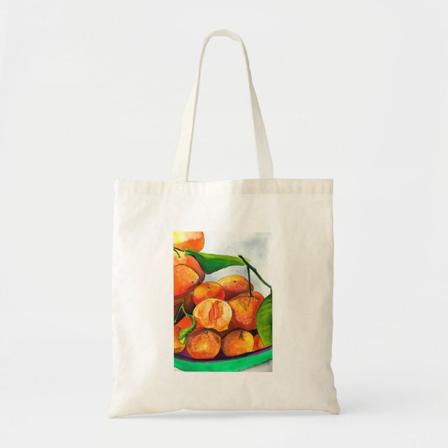 Mandarine Tragetasche (Vorne)