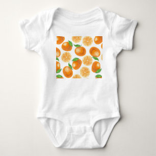 Mandarinen Baby Strampler