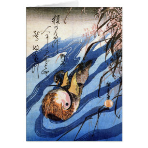 Mandarinen-Ente, Hiroshige