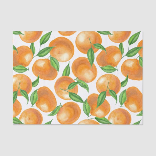 Mandarinen Seidenpapier (Vorderseite)