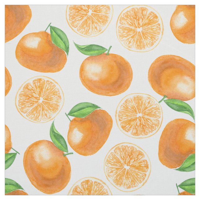 Mandarinen Stoff (Muster)
