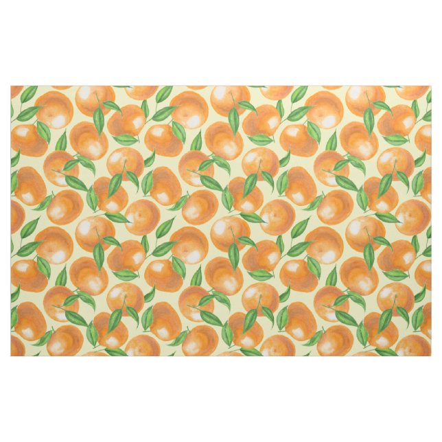 Mandarinen Stoff (Fat Quarter (45,7 x 55,9 cm))