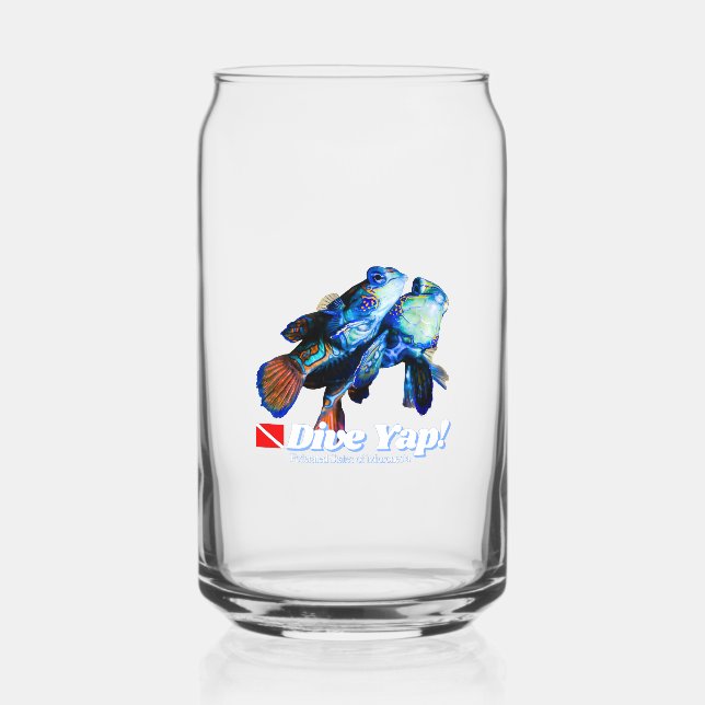 Mandarinfish Dosenglas (Vorderseite)