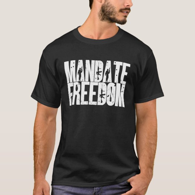 Mandate Freedom  Vintage Mandate Freedom  3 T-Shirt (Vorderseite)