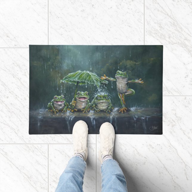 ""Mandatory Fun" handgemalt Fußmatte (Indoor)