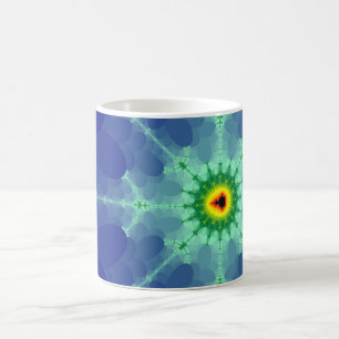 Mandel auf einem Seerosenblatt-Mug Tasse