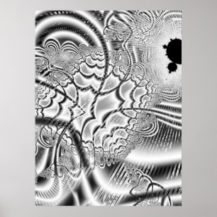 Mandel Wellen Poster
