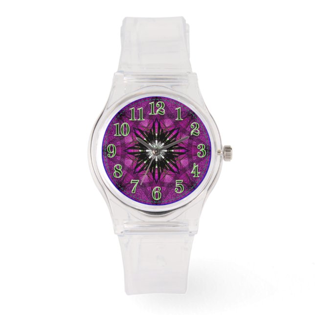 Mandela (8b) eWatch Wristwatch Armbanduhr (Vorderseite)