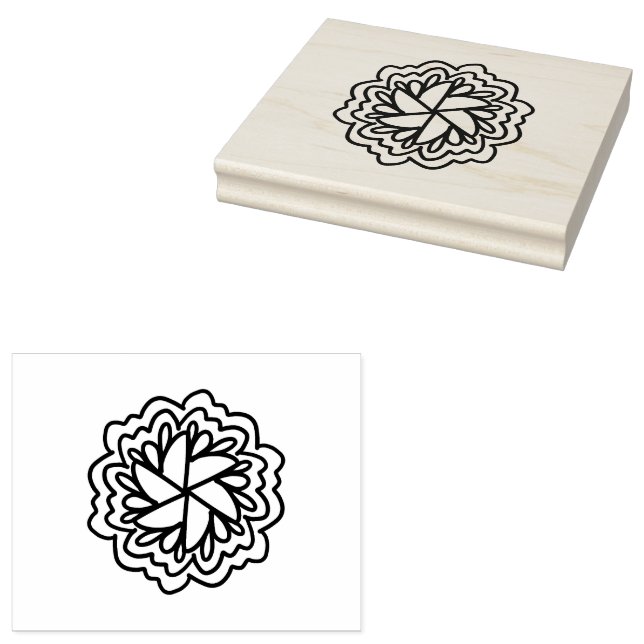 Mandela Designs Gummistempel (Stempel)