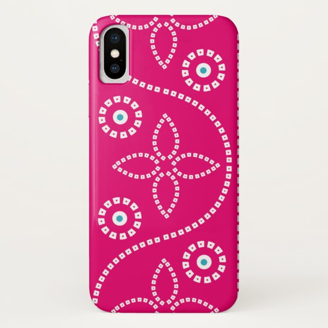 Mandela Indian iPhone Case (Rückseite)