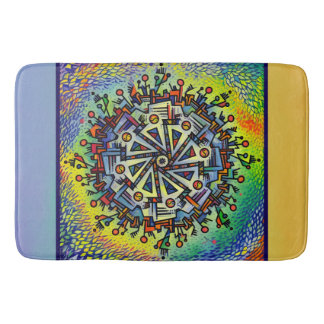 Mandela-Muster Badematte