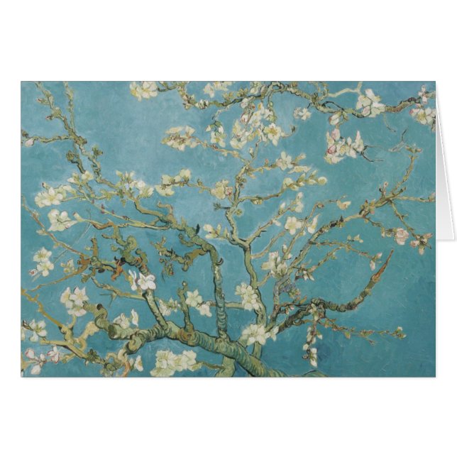 Mandelbaum in Blüte von Vincent Van Gogh (Vorderseite (Horizontal))