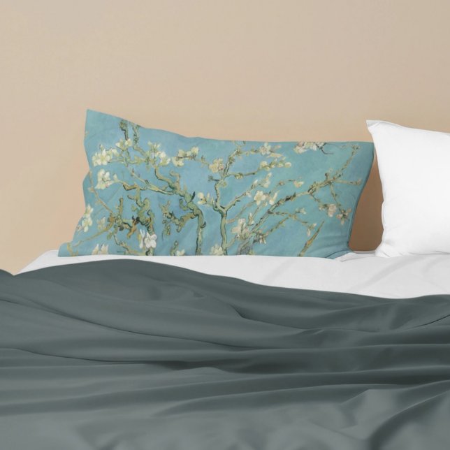 Mandelbaum in Blüte von Vincent Van Gogh Kissenbezug (Almond tree in blossom by Vincent Van Gogh Pillow Case by Ricaso. )