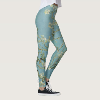 Mandelbaum in Blüte von Vincent Van Gogh Leggings