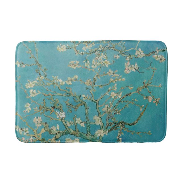 Mandelblüte, Ölmalerei, Vincent Van Gogh Badematte (Vorderseite)