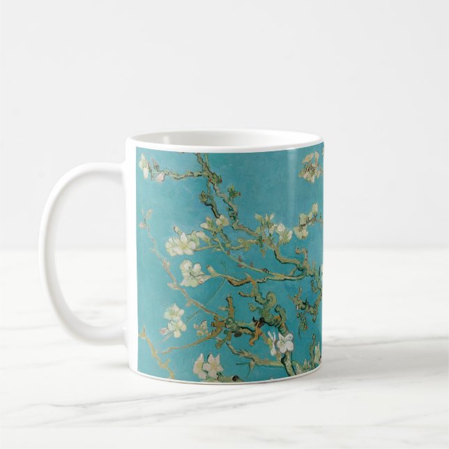 Mandelblüte, Ölmalerei, Vincent Van Gogh Kaffeetasse (Links)