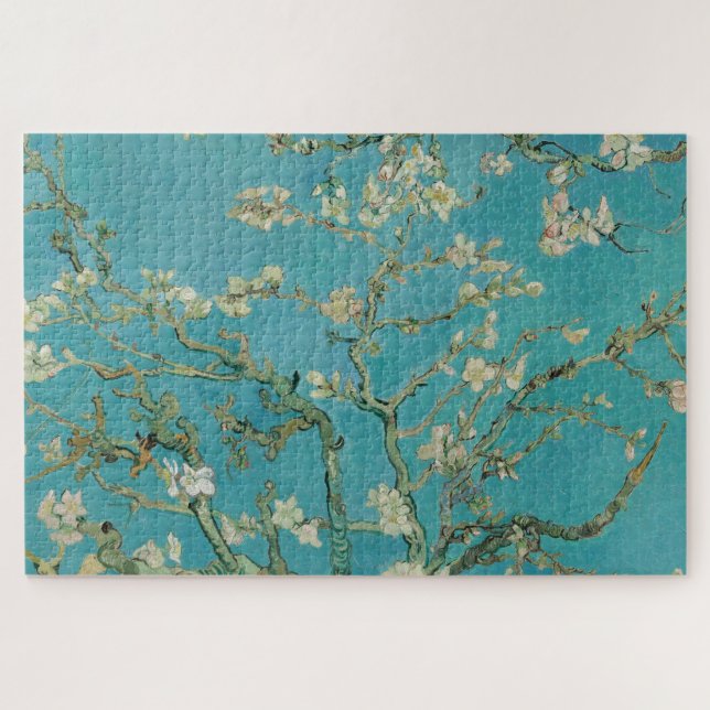 Mandelblüte, Ölmalerei, Vincent Van Gogh Puzzle (Horizontal)