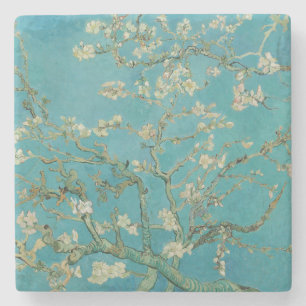 Mandelblüte, Ölmalerei, Vincent Van Gogh Steinuntersetzer