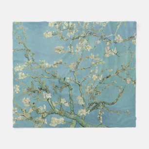 Mandelblüten Gemälde von Van Gogh Fleecedecke