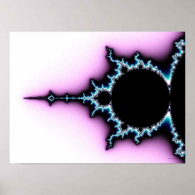 Mandelbrot 5 poster (Vorne)