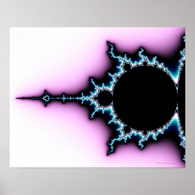 Mandelbrot 5 poster (Vorne)