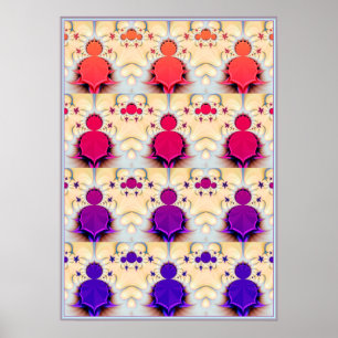 Mandelbrot Chakra Poster
