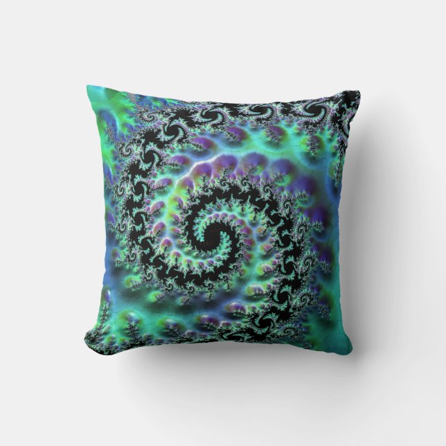 Mandelbrot Discovery Cushion Kissen (Vorderseite)