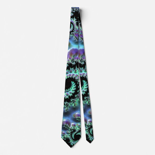 Mandelbrot Discovery Neck Tie Krawatte (Vorderseite)