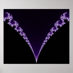 Mandelbrot Elefant-Plakat Poster