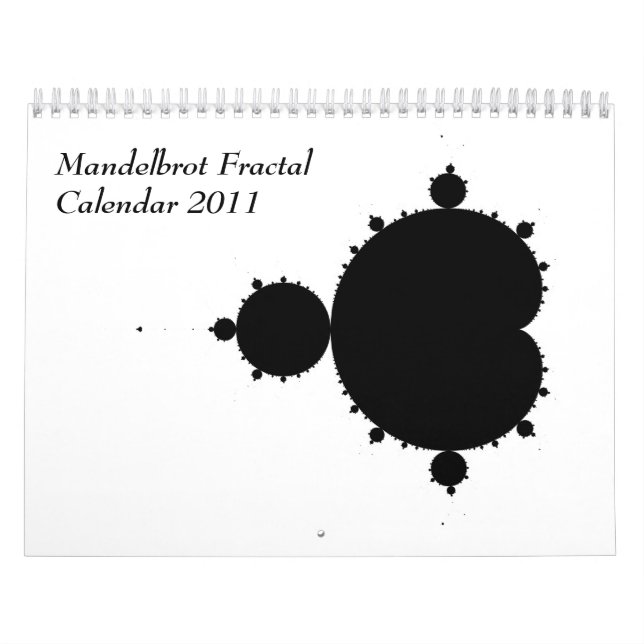 Mandelbrot Fraktal Calendar 2011 Kalender (Titelbild)