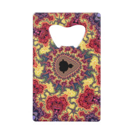 Mandelbrot Fraktal Geldbeutel Flaschenöffner