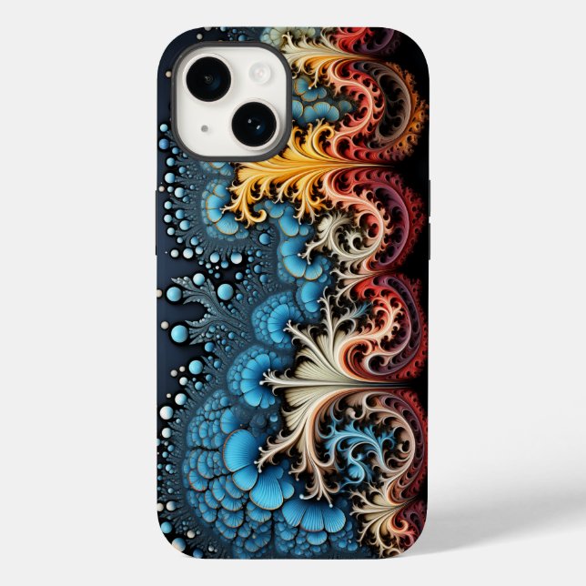 Mandelbrot Fraktal Julia Set Case-Mate iPhone Hülle (Rückseite)
