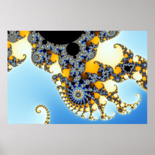 Mandelbrot lautes Summen D03 Poster