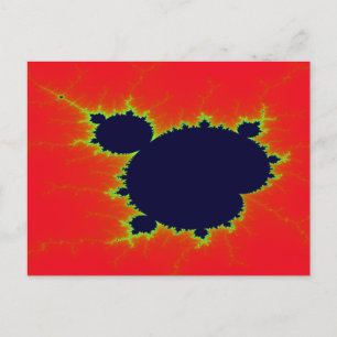 Mandelbrot Postkarte