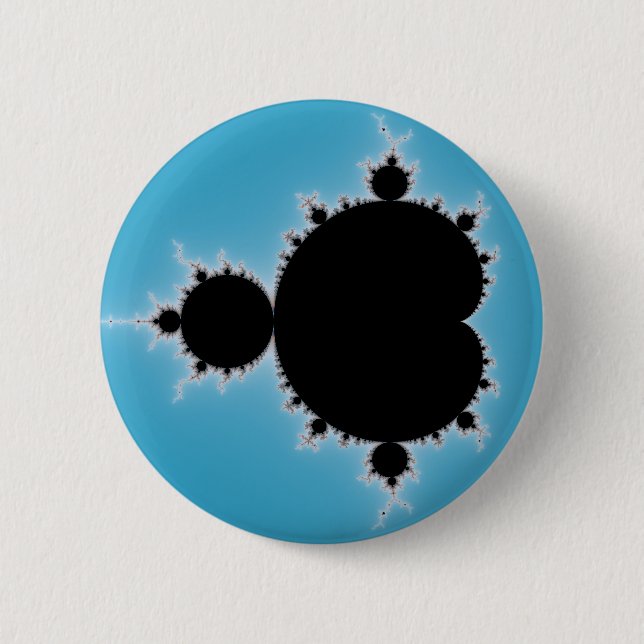 Mandelbrot Set 05 - Fraktal Button (Vorderseite)
