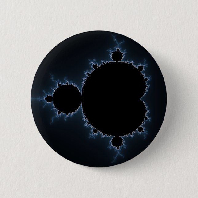 Mandelbrot Set 07 - Fraktal Button (Vorderseite)