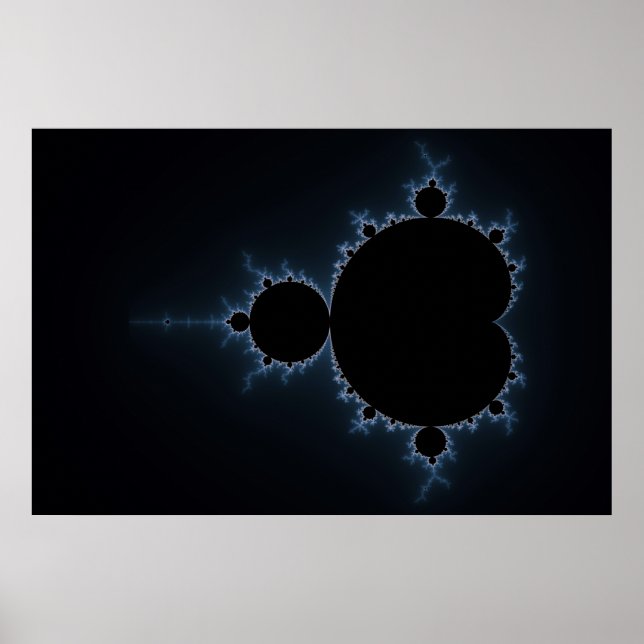 Mandelbrot Set 07 - Fraktal Poster (Vorne)