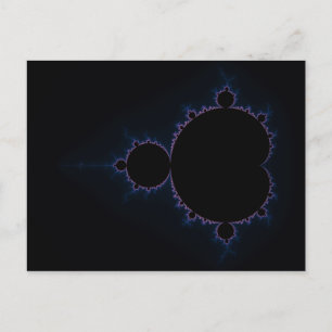 Mandelbrot-Set 10 Postkarte