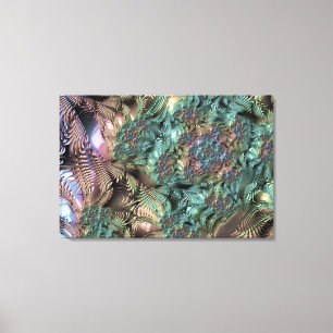 Mandelbrot Set Fraktal Digitale Kunst, Dichtung un Leinwanddruck