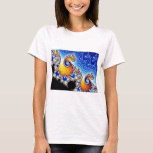 Mandelbrot Set-zweidimensionale Fraktal-Form T-Shirt