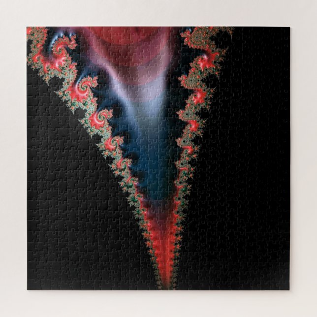 Mandelbrot Zip Jigsaw Puzzle (Vertikal)