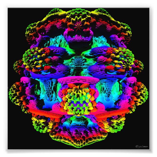 Mandelbulb 1 drucken fotodruck (Vorne)