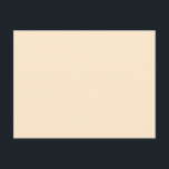 Mandelfarbe Postkarte<br><div class="desc">Farbblanche Mandel FFEBCD</div>