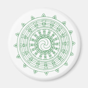 Mandella Grün Magnet