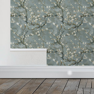 Mandeln Blüten Grau Vincent Van Gogh Tapete