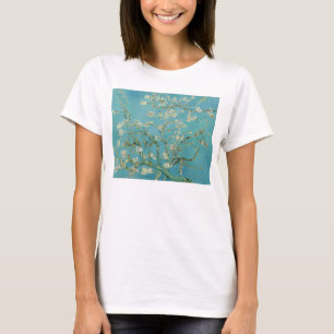 Mandelnblüten von Vincent Van Gogh Fine Art T-Shirt