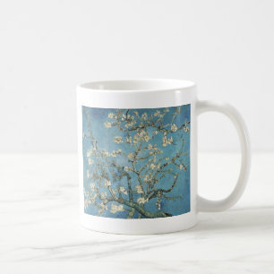 Mandelniederlassungen Vincent van Goghs in Kaffeetasse